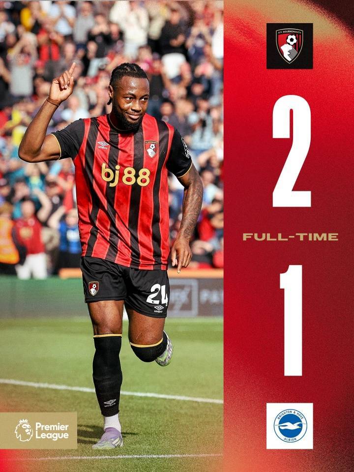 英格兰超级联赛 | 绝了英格兰超级联赛！伯恩茅斯夏窗净赚1亿后防全拆 但英超3连胜升第4仅首轮憾负