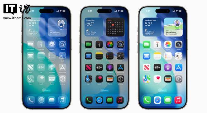 联赛杯(在美国和加拿大)_苹果 iOS 26 正式版推送:全新液态玻璃设计、AI 功能改进