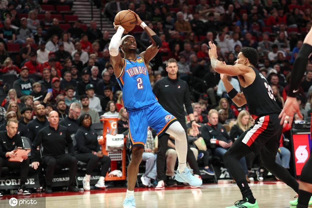 皇冠信用网出租_SGA35+9杨瀚森再遭DNP 开拓者22分逆转送雷霆赛季首败