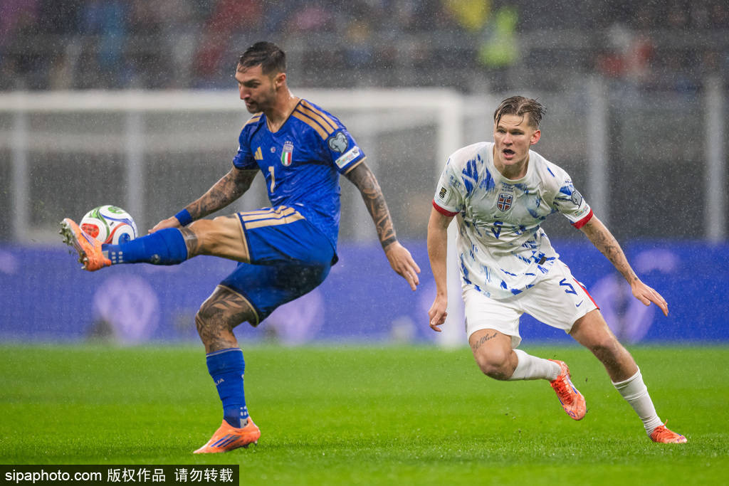 皇冠信用网登1_世预赛-哈兰德2分钟2球 挪威4-1双杀意大利时隔28年进世界杯